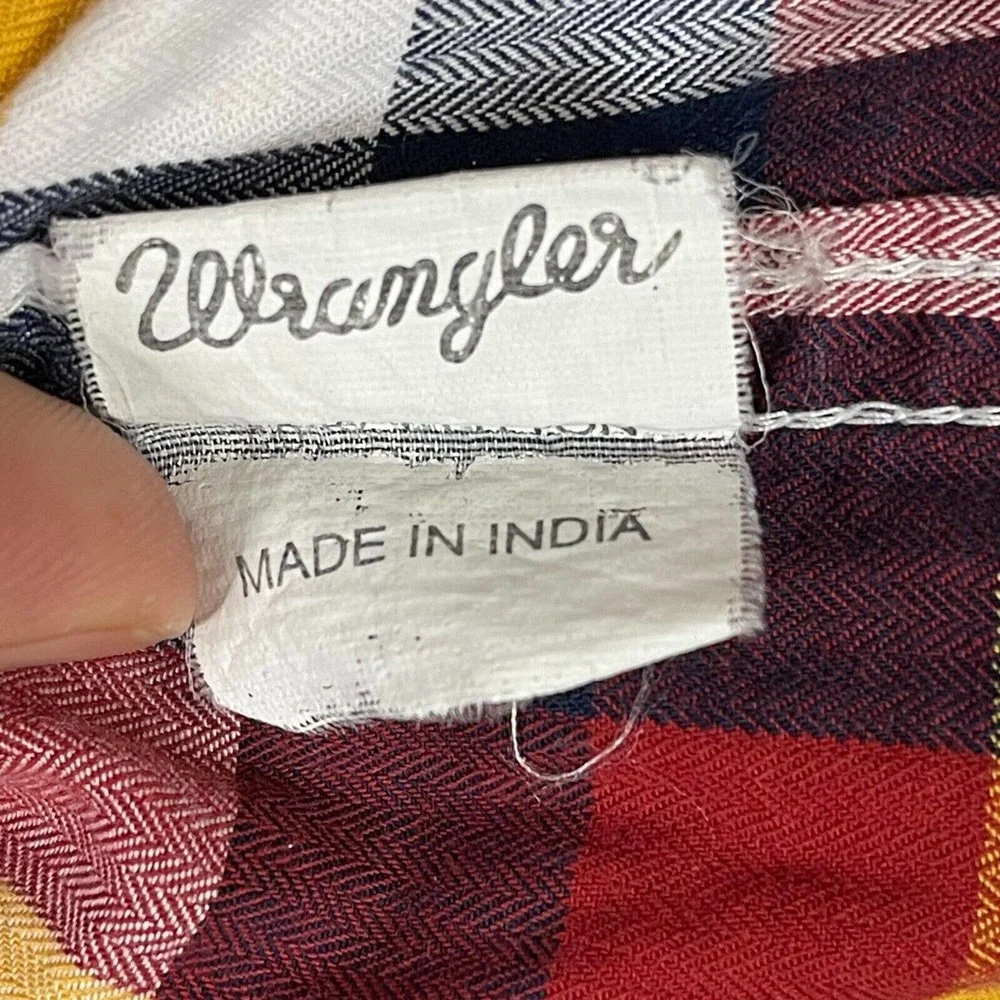Wrangler shirt adult